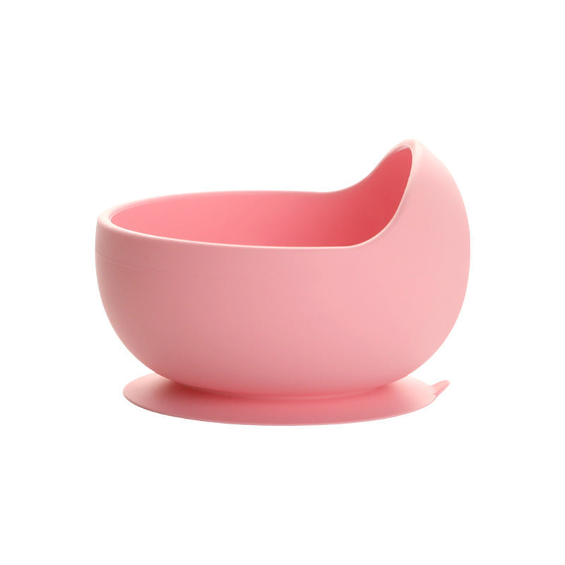 🍽 Kindra StayPut™ – Silicone Suction Bowl Set with Spoon & Straw