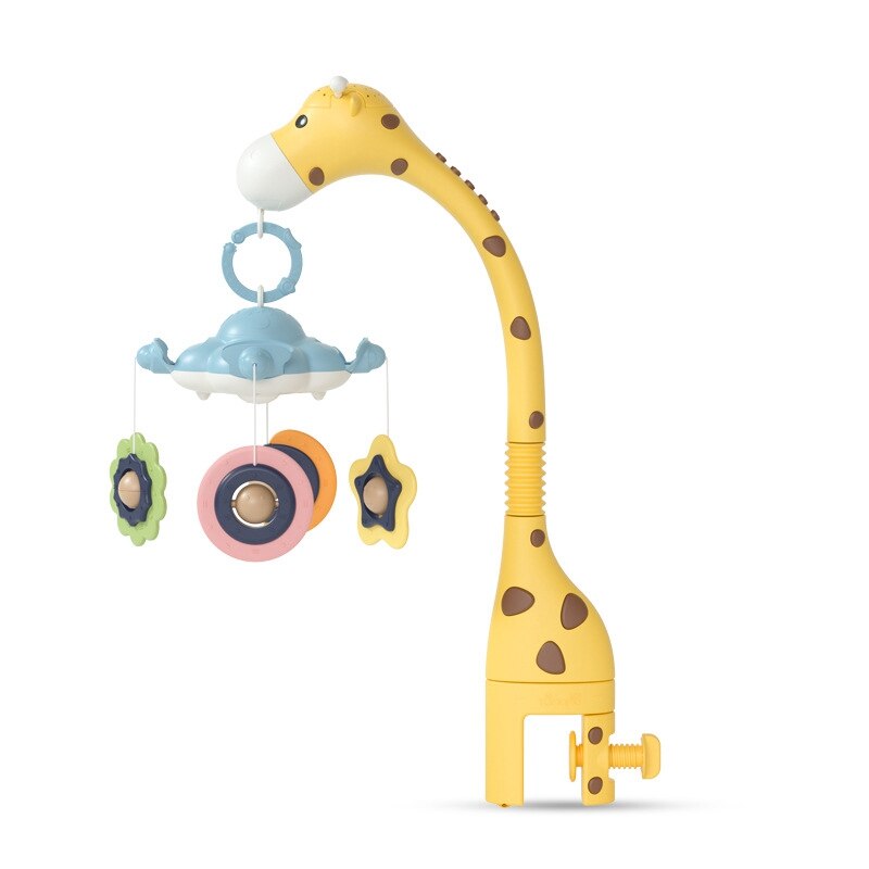 🌙 Kindra DreamGlow™ – Baby Crib Mobile with Music & Night Light