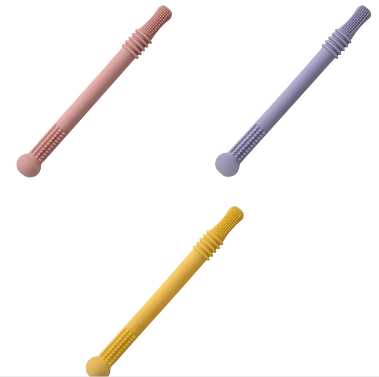 🦷 Kindra ChewTube™ – Silicone Baby Teething Tube