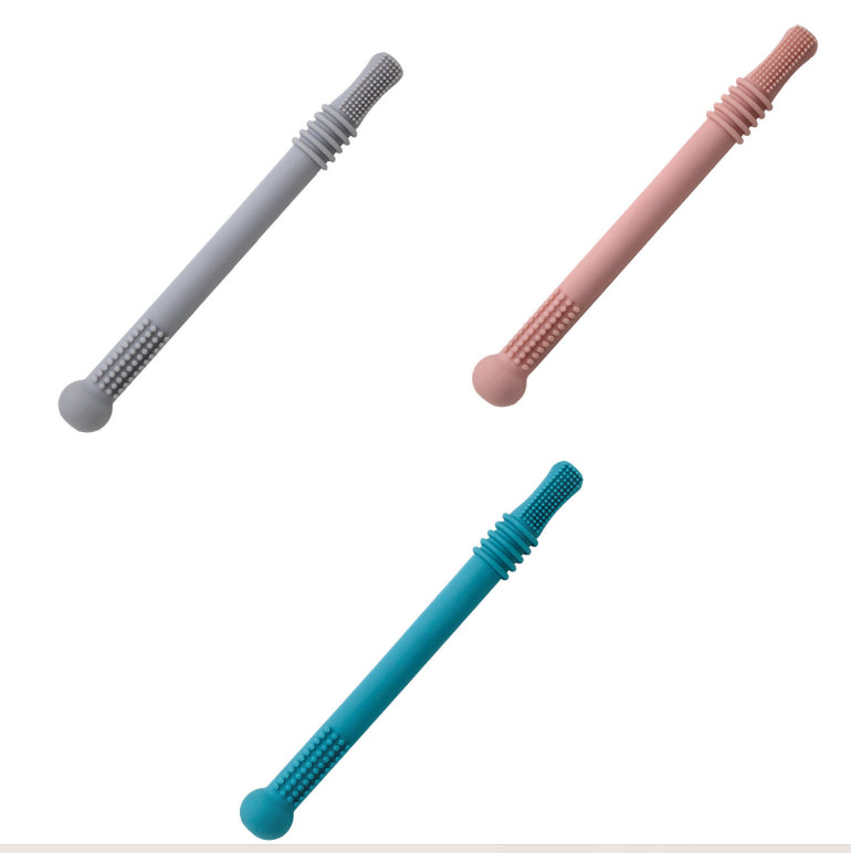 🦷 Kindra ChewTube™ – Silicone Baby Teething Tube