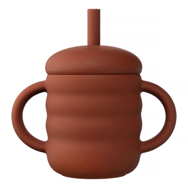 🥤 Kindra SipEasy™ – BPA-Free Silicone Sippy Cup