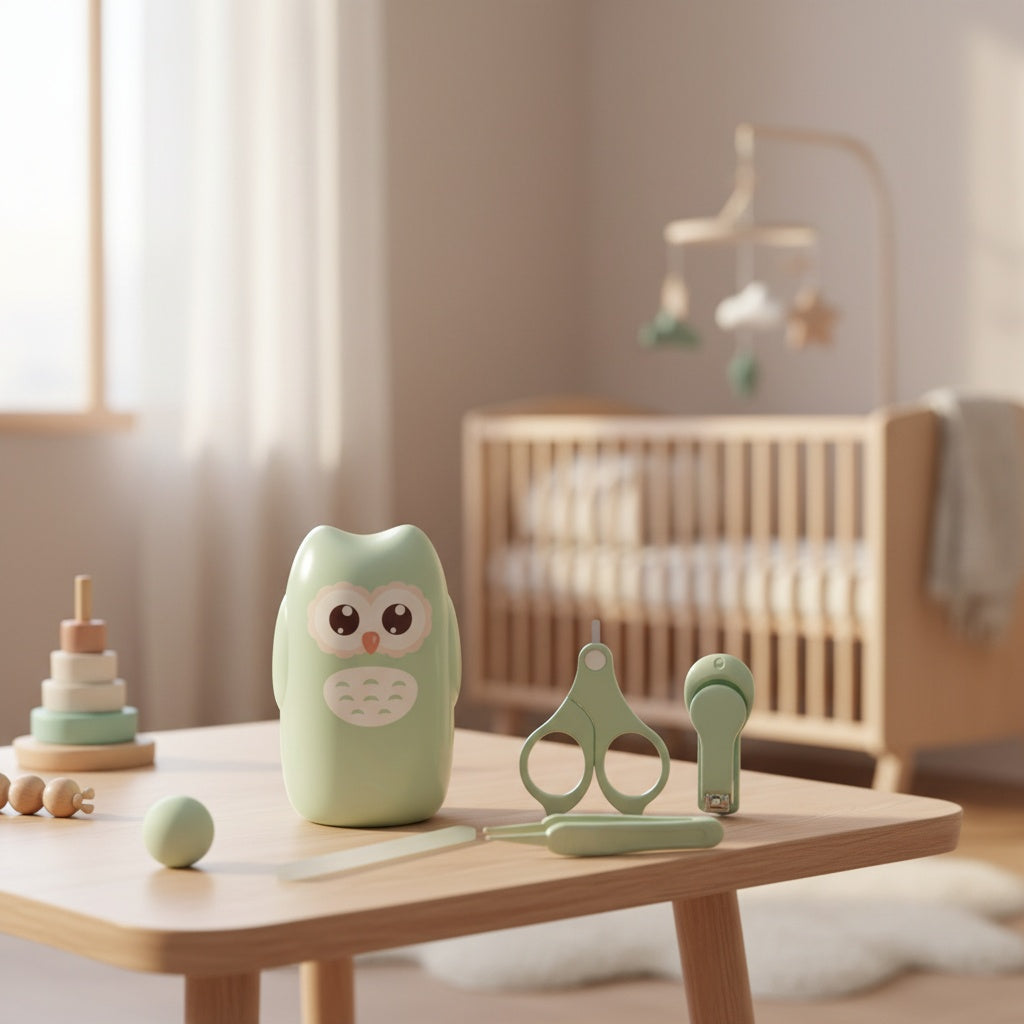 ✂️ Kindra TinyCare™ – Baby Nail Clippers Set