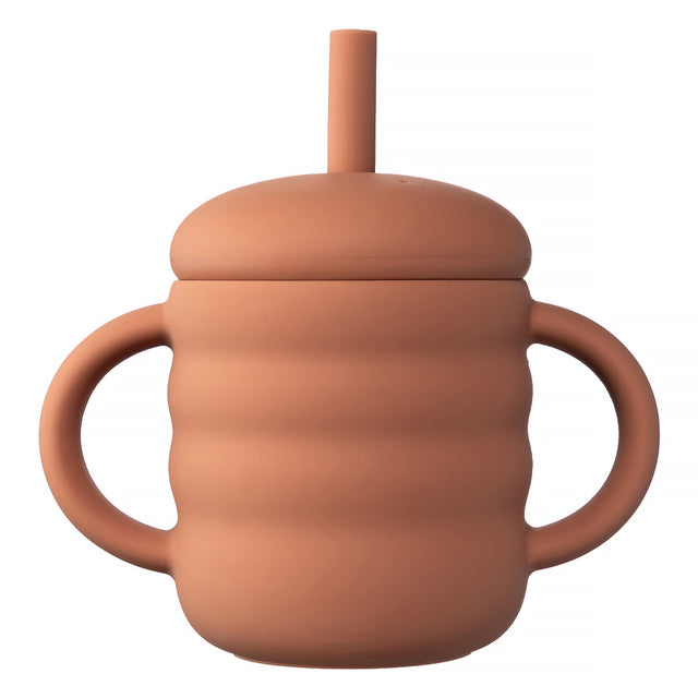 🥤 Kindra SipEasy™ – BPA-Free Silicone Sippy Cup