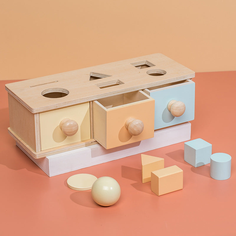 Kindra LearnBox™ – Wooden Montessori Activity Set