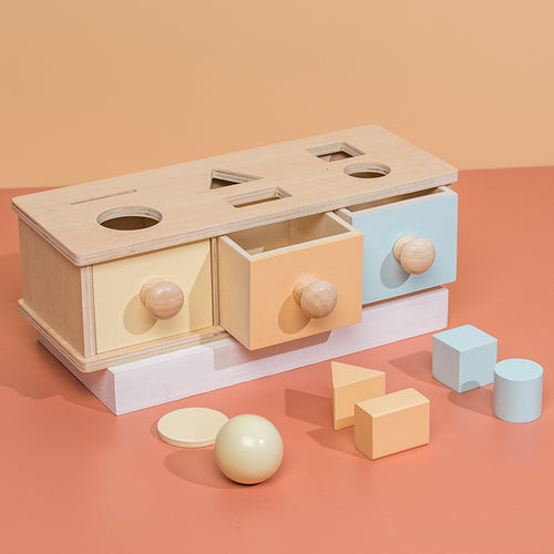 Kindra LearnBox™ – Wooden Montessori Activity Set