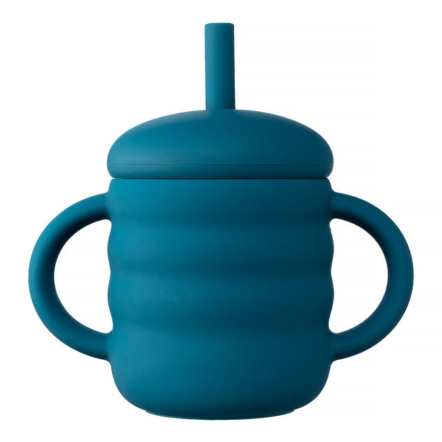 🥤 Kindra SipEasy™ – BPA-Free Silicone Sippy Cup