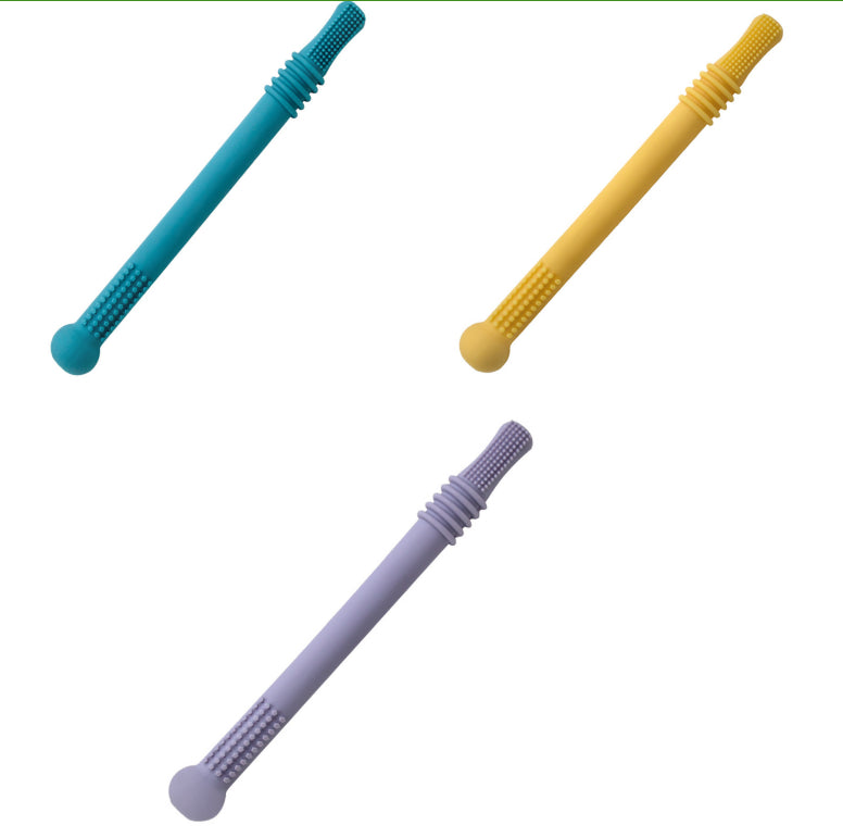 🦷 Kindra ChewTube™ – Silicone Baby Teething Tube