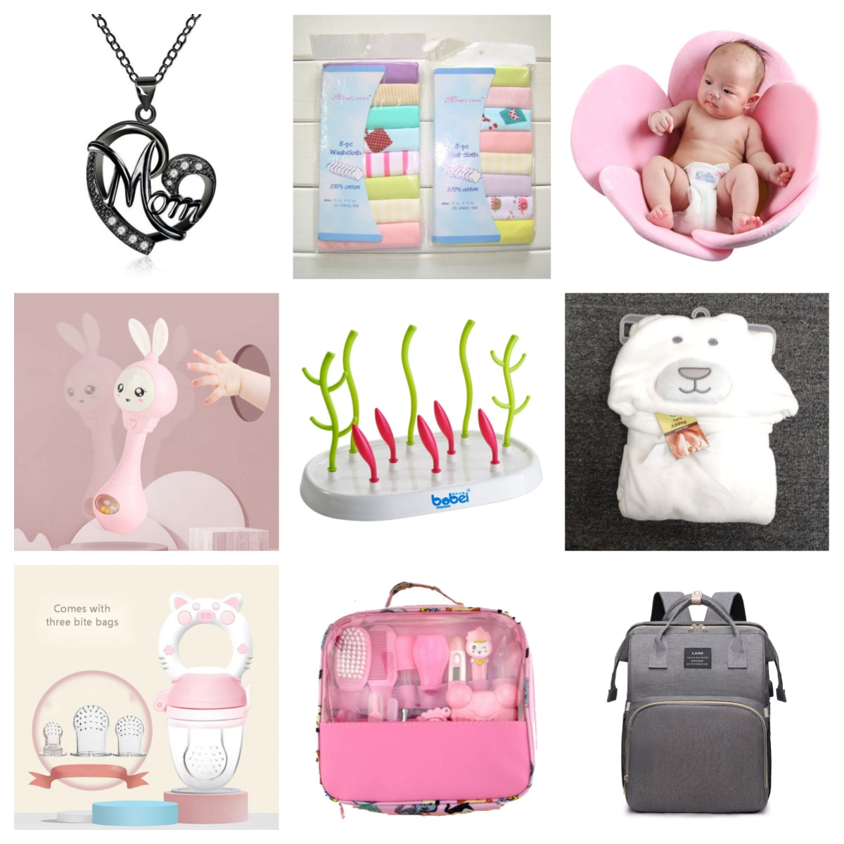 👶 Kindra CareEssentials™ – Baby Grooming & Care Kit