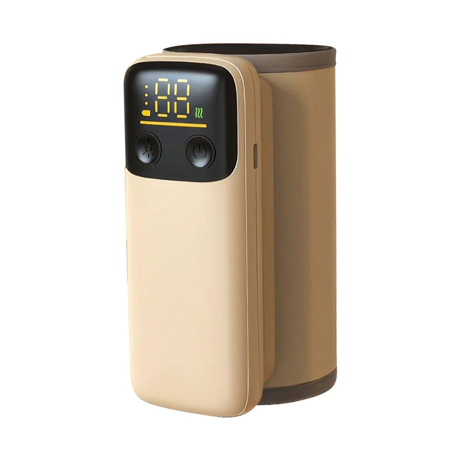 🍼 Kindra WarmGo™ – Portable Bottle Warmer (6 Heating Levels)